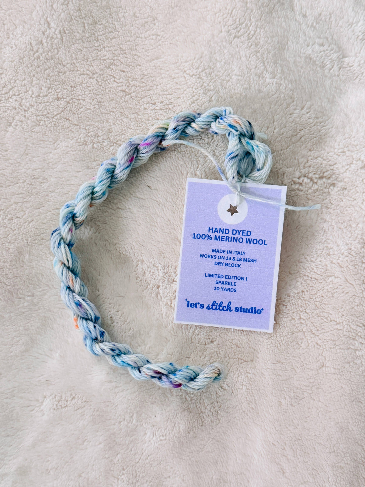 Sparkle / 10 yard skeins