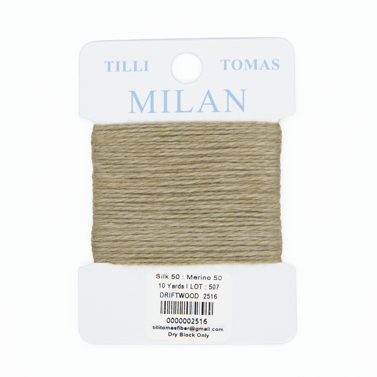 Milan Card - Driftwood 2516