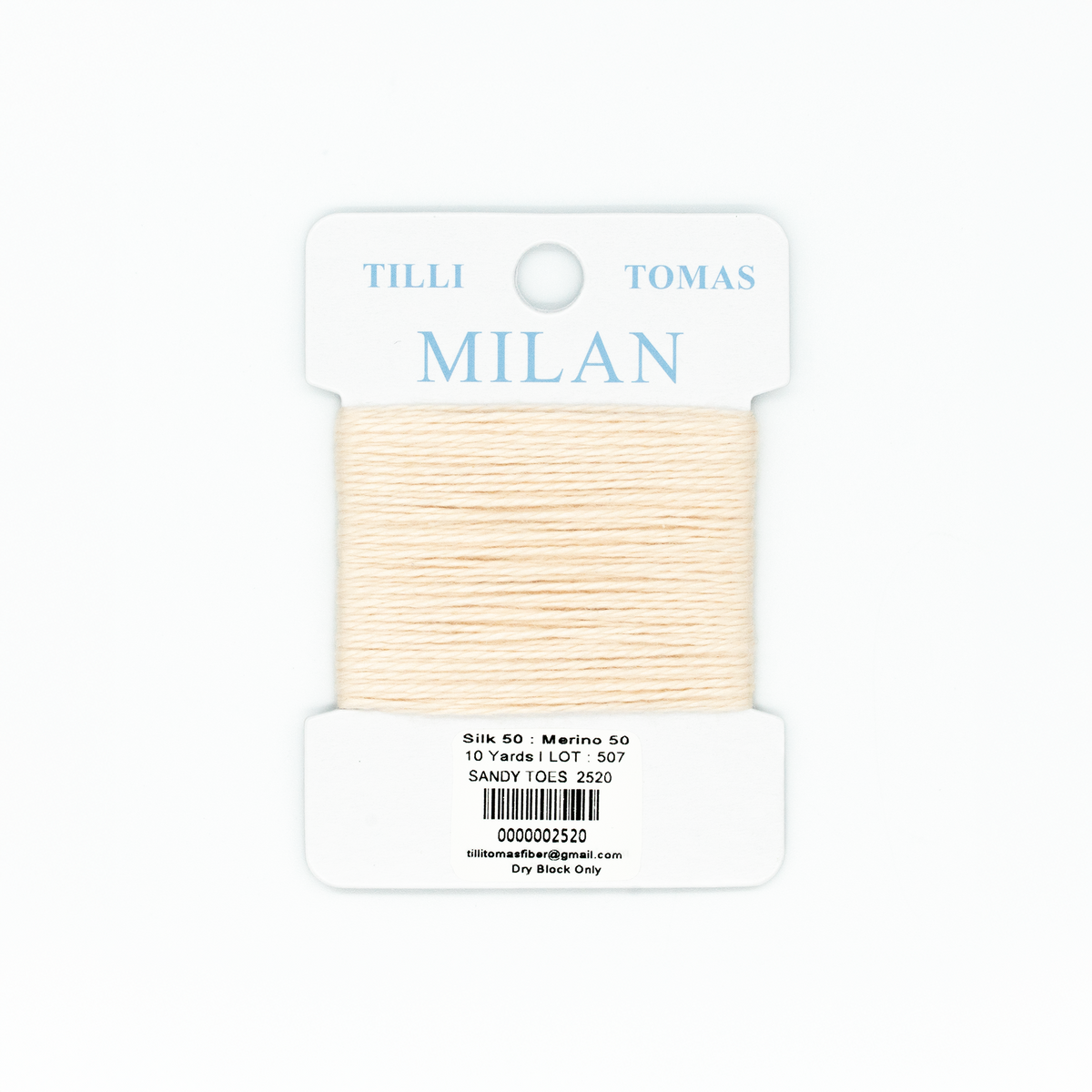 Milan Card - Sandy Toes 2520