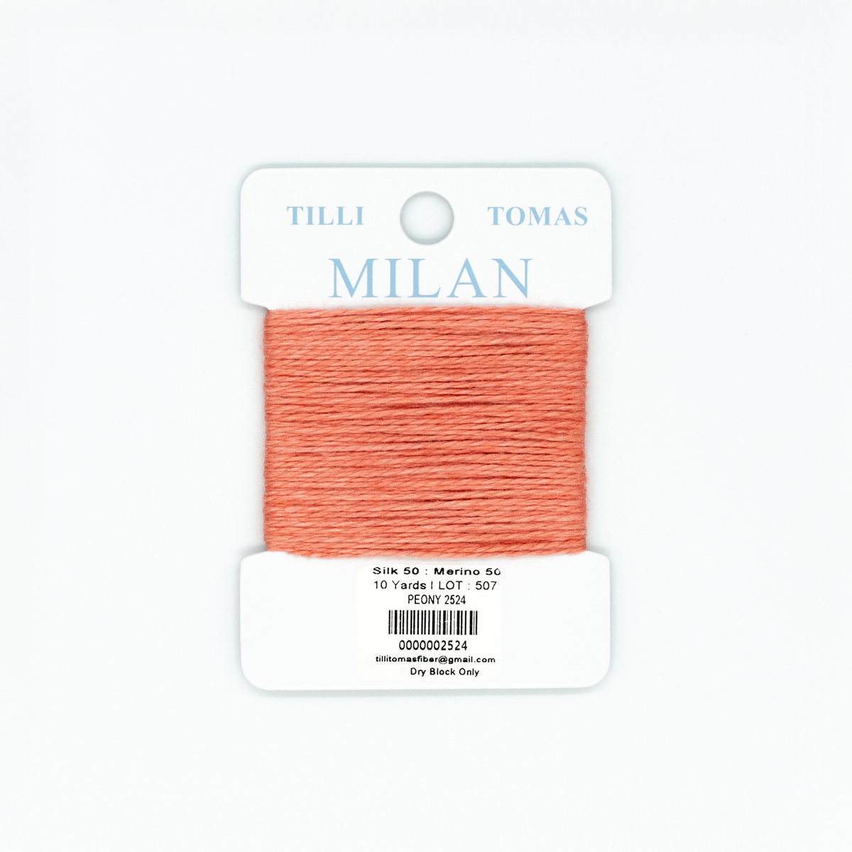 Milan Card - Peony 2524