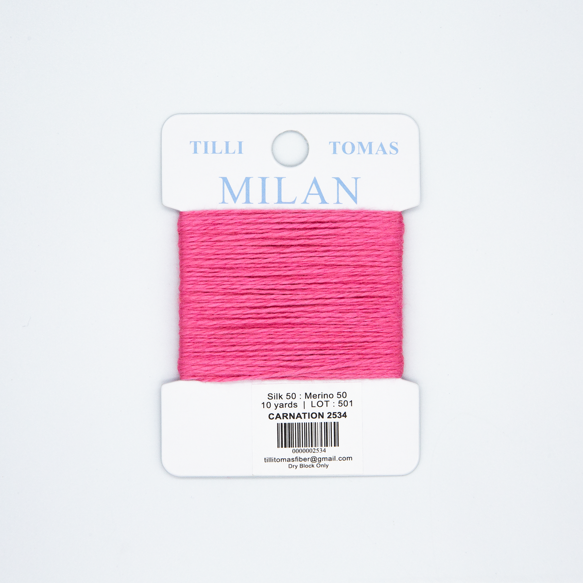 Milan Card - Carnation 2534