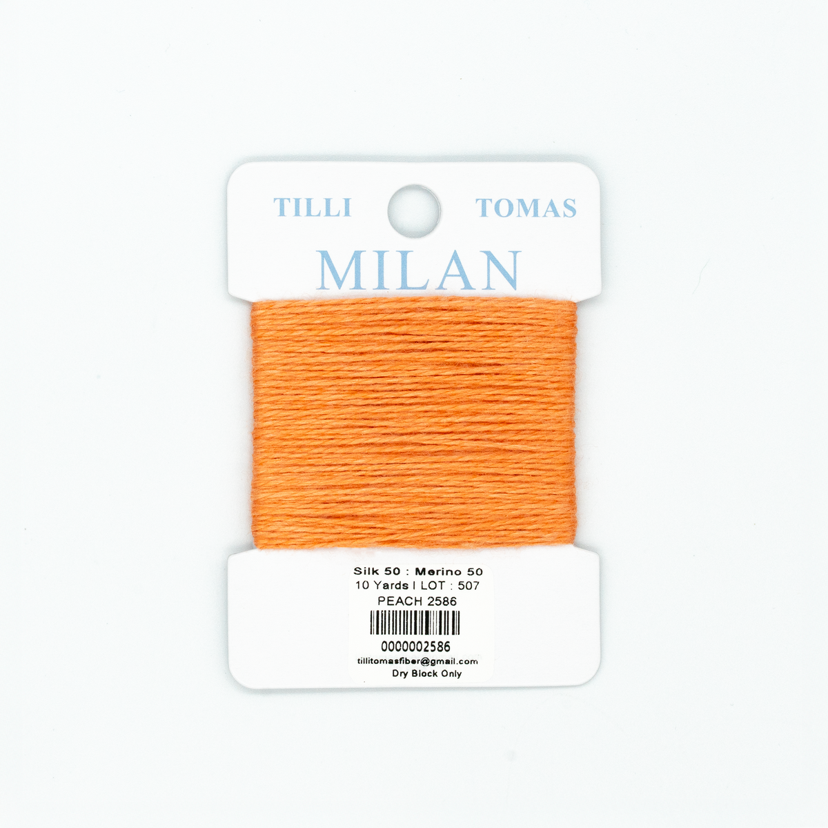 Milan Card - Peach 2586