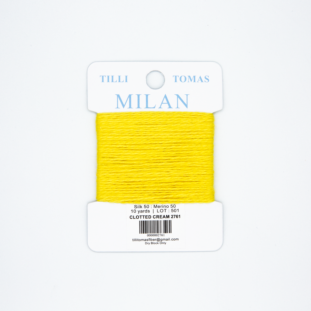 Milan Card - Clotted Cream 2761
