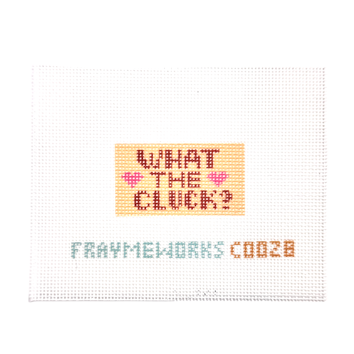 What the Cluck Gold 1.25"x 2.25" Mini