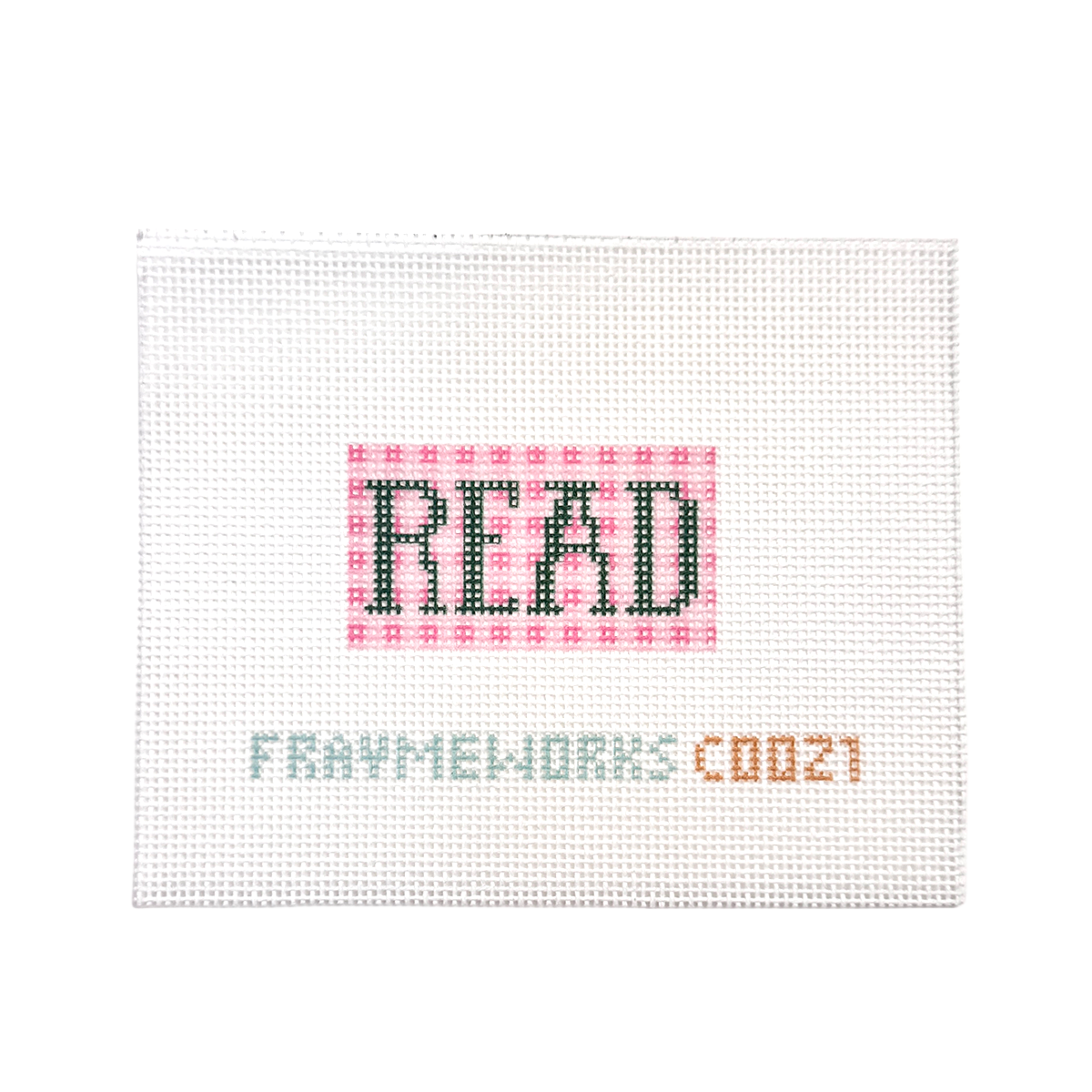 Plaid Read 1.25"x 2.25" Mini