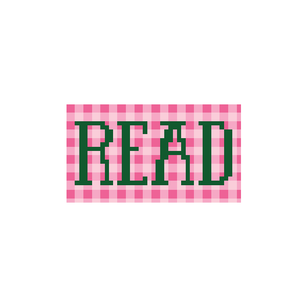 Plaid Read 1.25"x 2.25" Mini