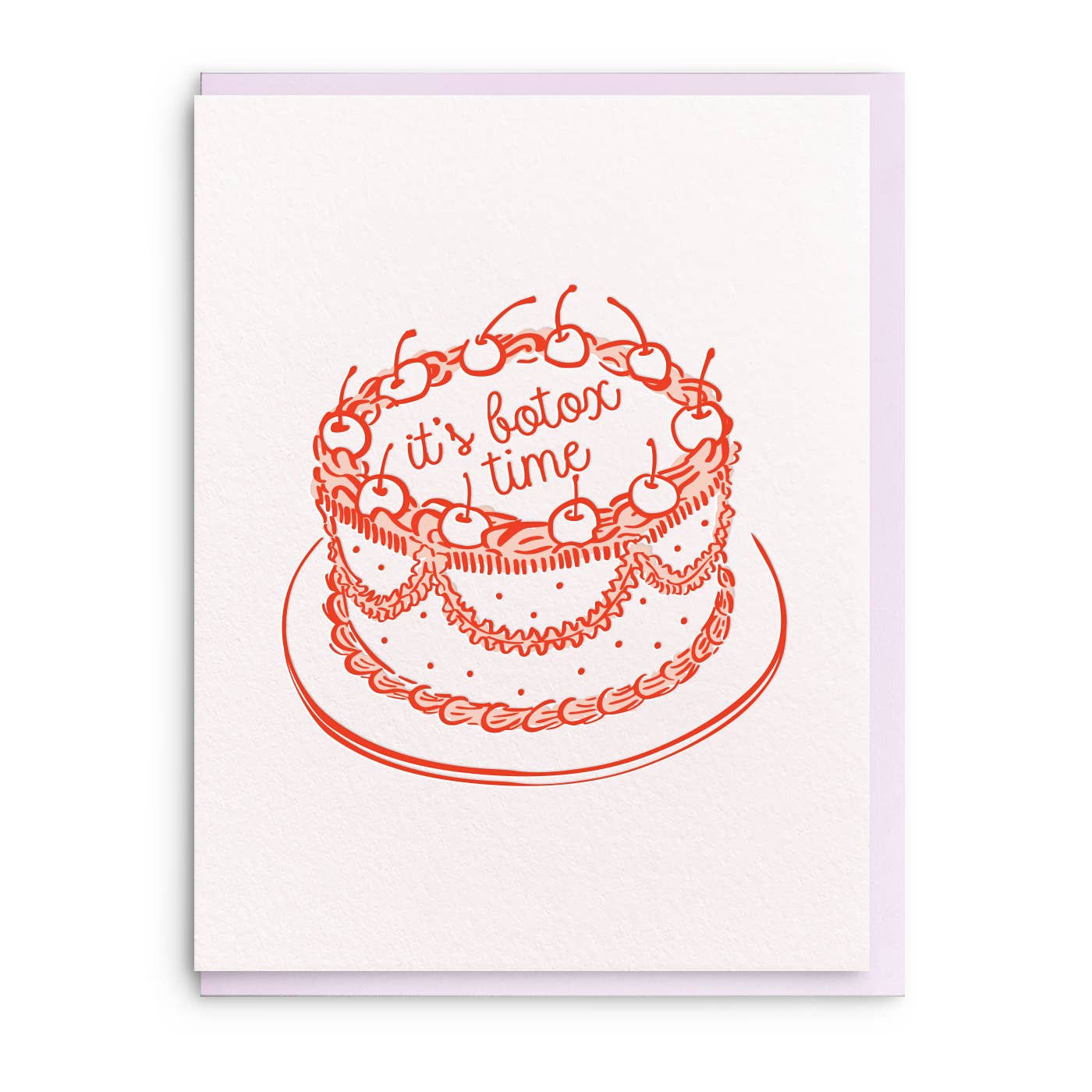 Botox Time Birthday Card