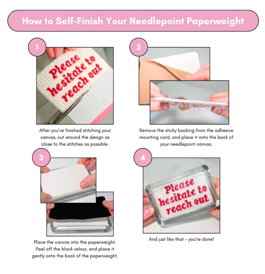 First of All I'm A Delight - Paperweight Kit