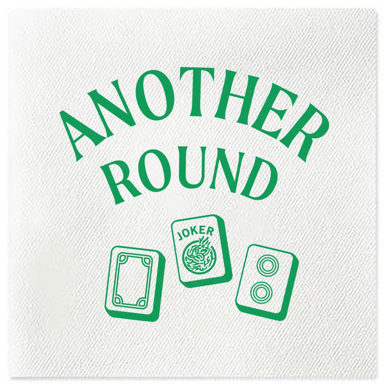 Another Round Mahjong Napkins