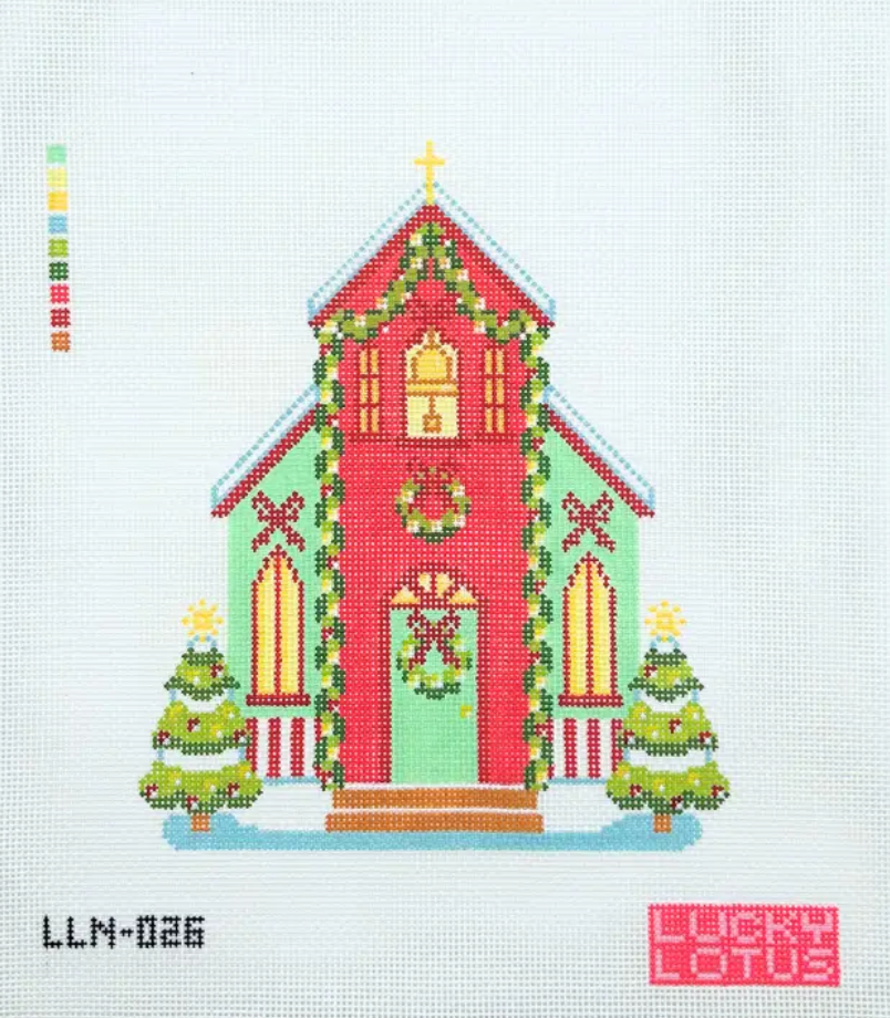 Church Christmas Village