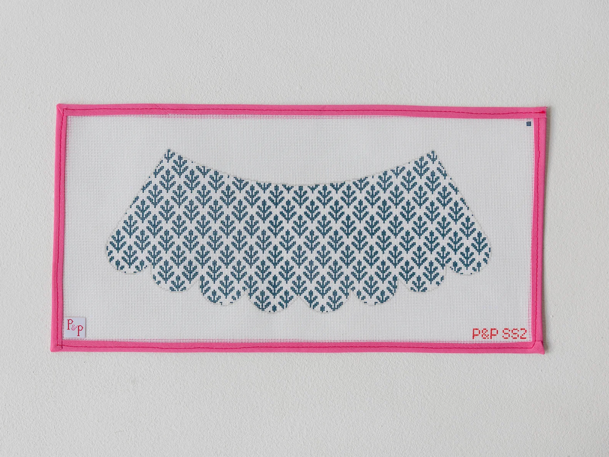 Indigo Ivy Lampshade