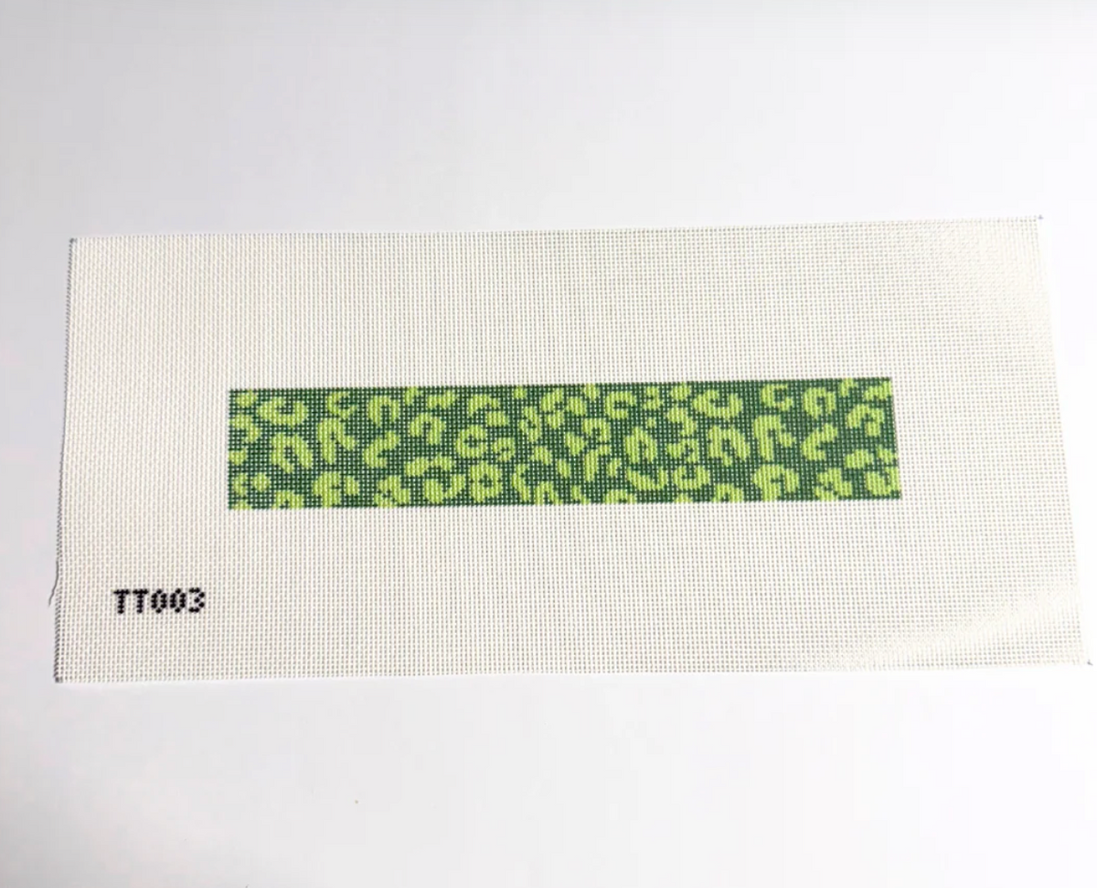 Green Cheetah Key Fob