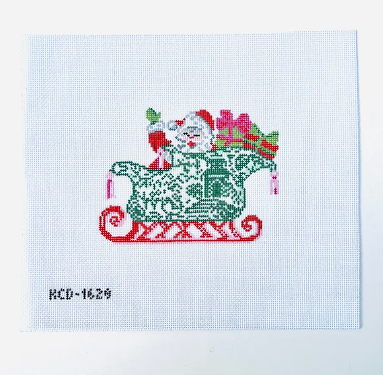 Chinois Sleigh with Santa