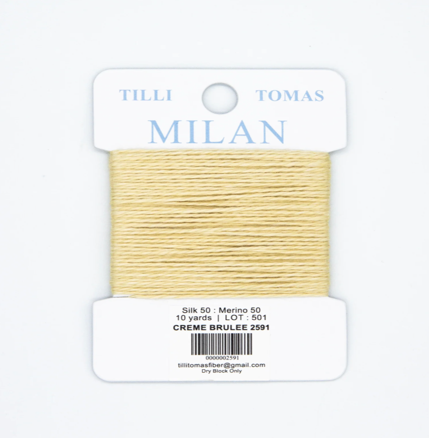 Milan Card - Creme Brulee 2591