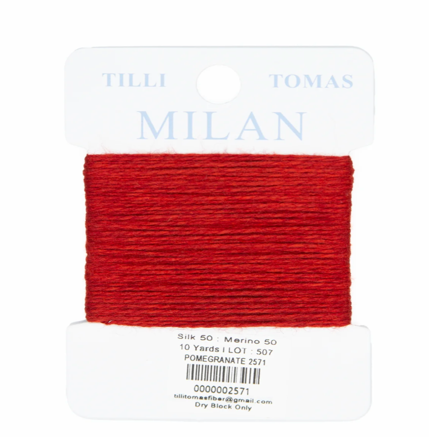 Milan Card - Pomegranate 2571