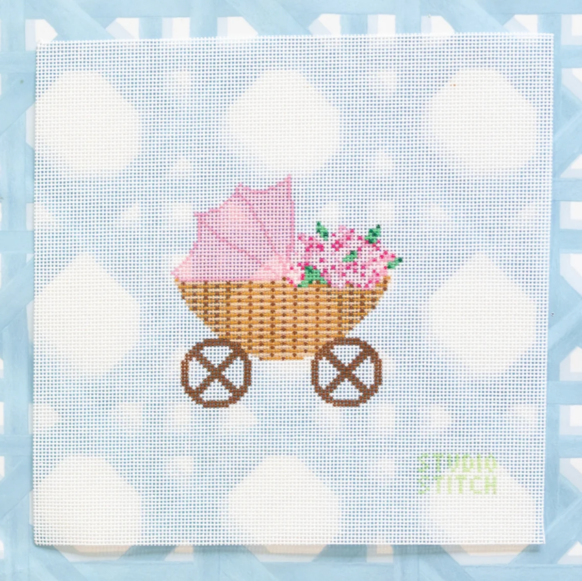 Pink Baby Carriage