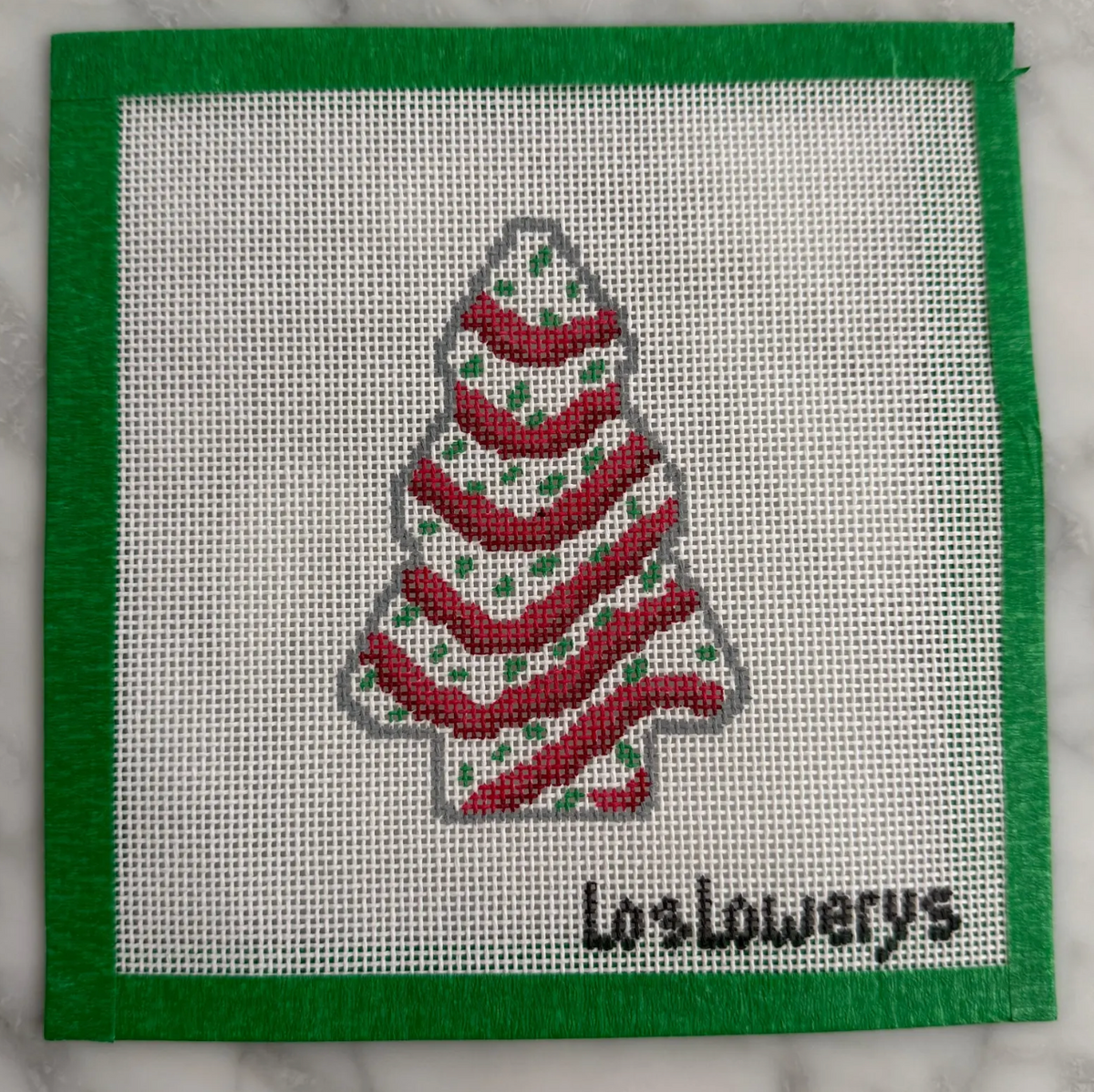 Christmas Tree Cake