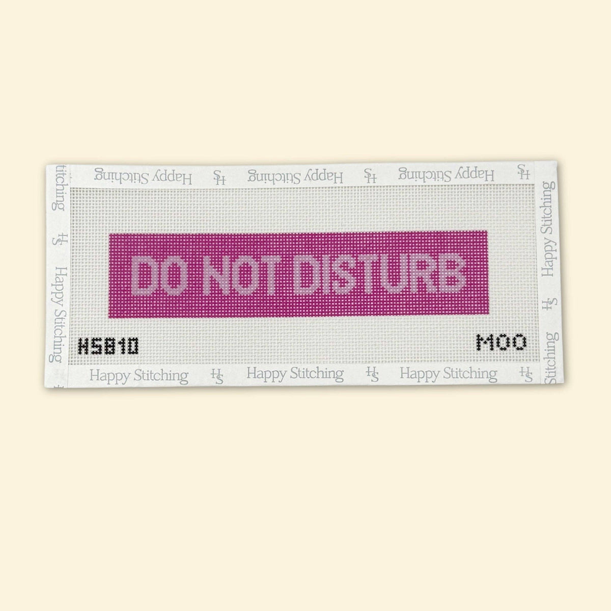"Do Not Disturb" All-In-One Needlepoint Bookmark Kit