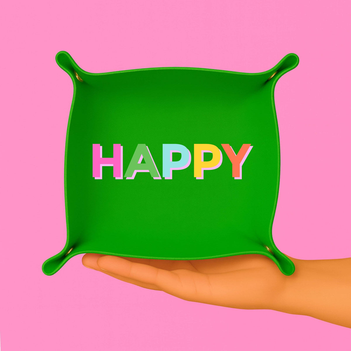 Happy trinket tray