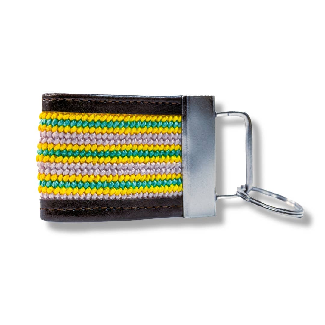 Needlepoint Key Fob Kit - pink
