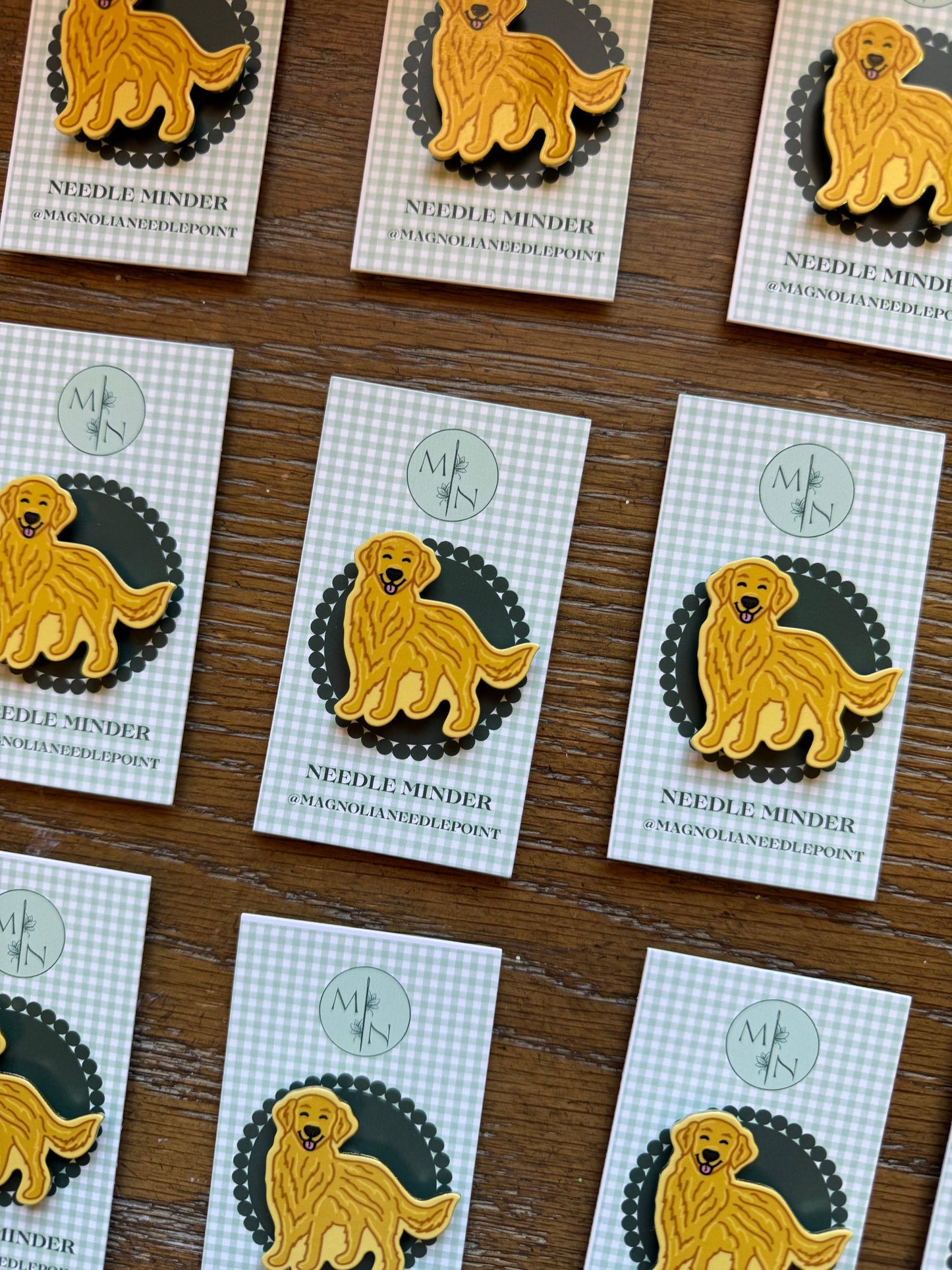 Golden Retriever Needle Minder