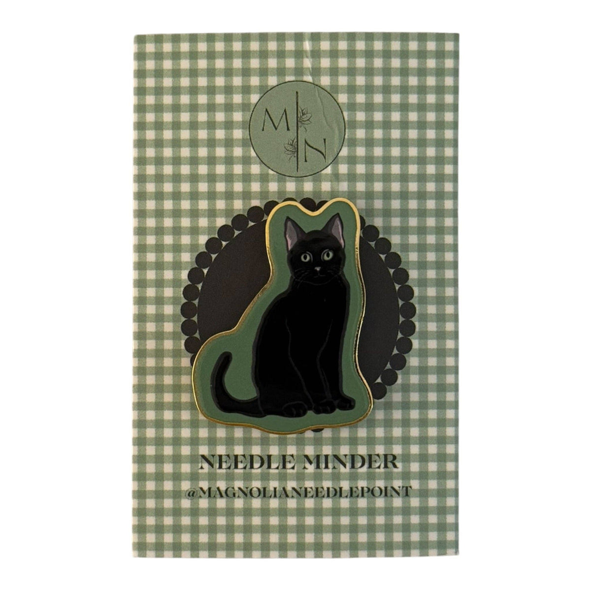 Black Cat Needle Minder