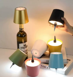 Bottle Top Lamp - White