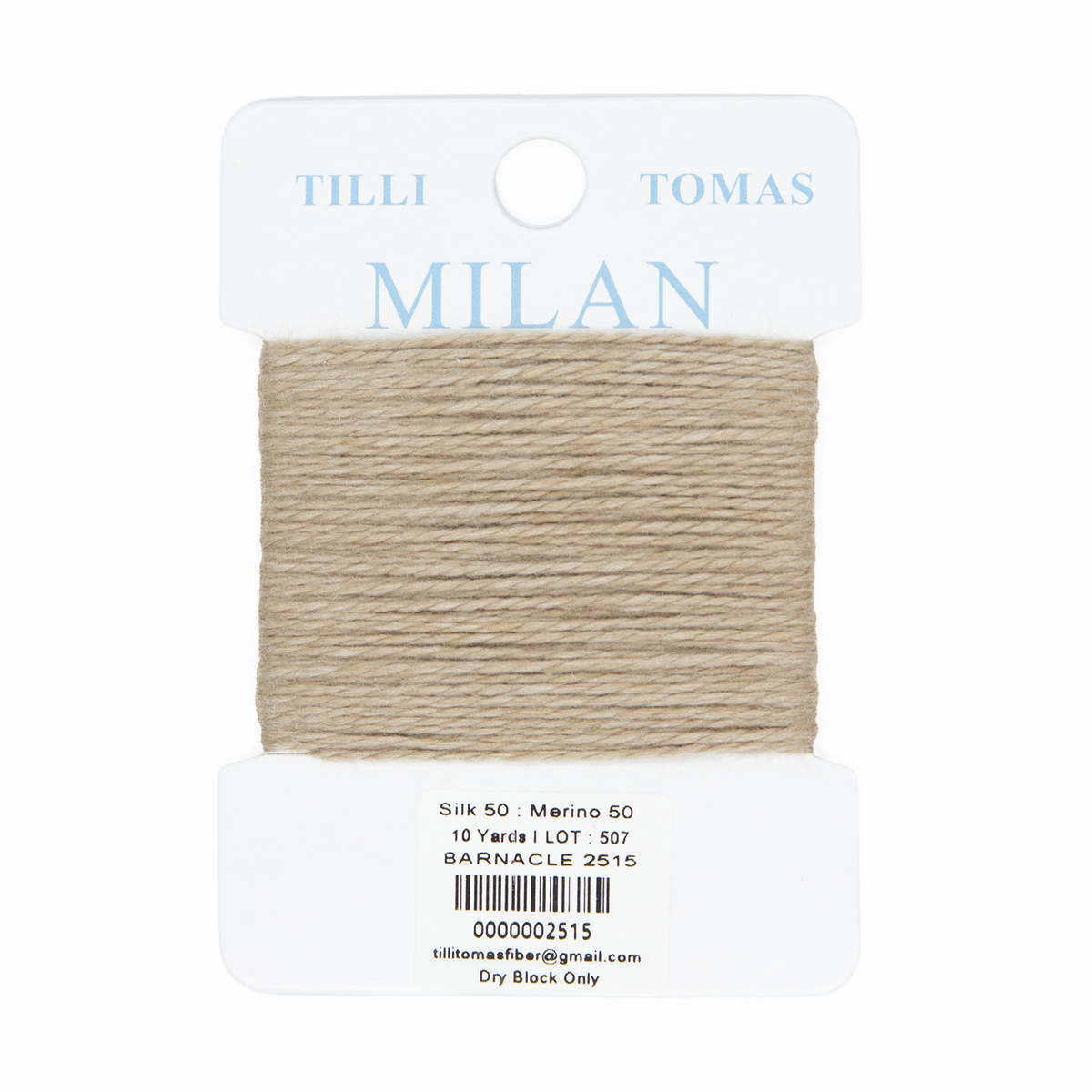 Milan Card - Barnicle 2515