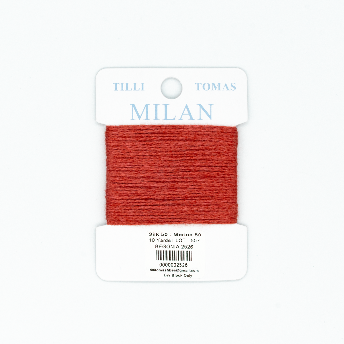 Milan Card - Begonia 2526