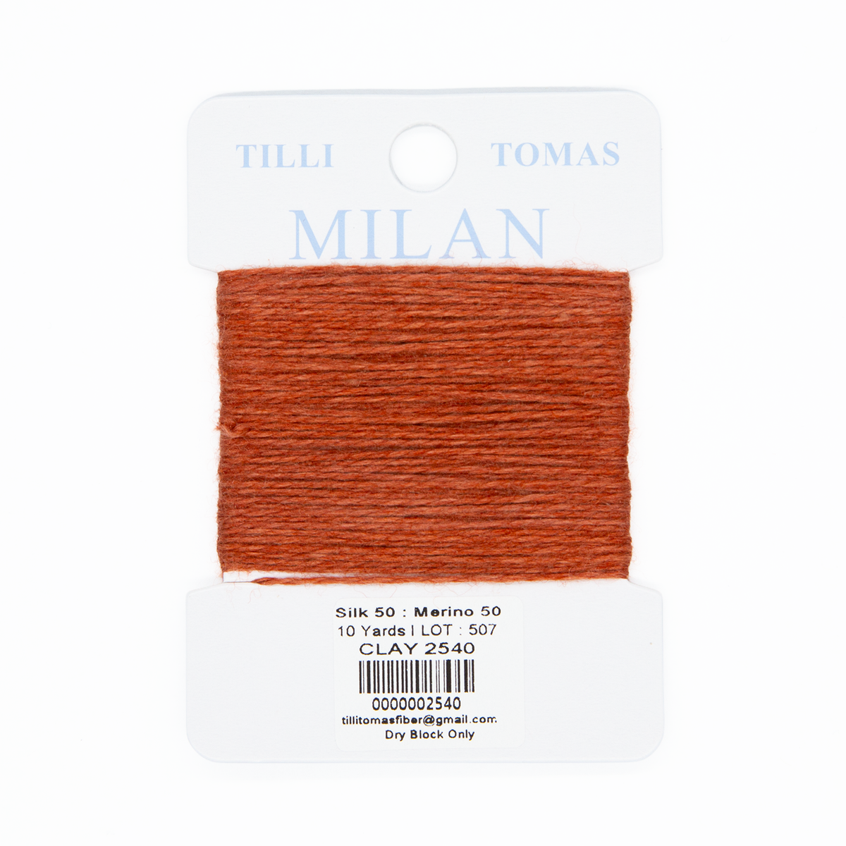 Milan Card - Clay 2540