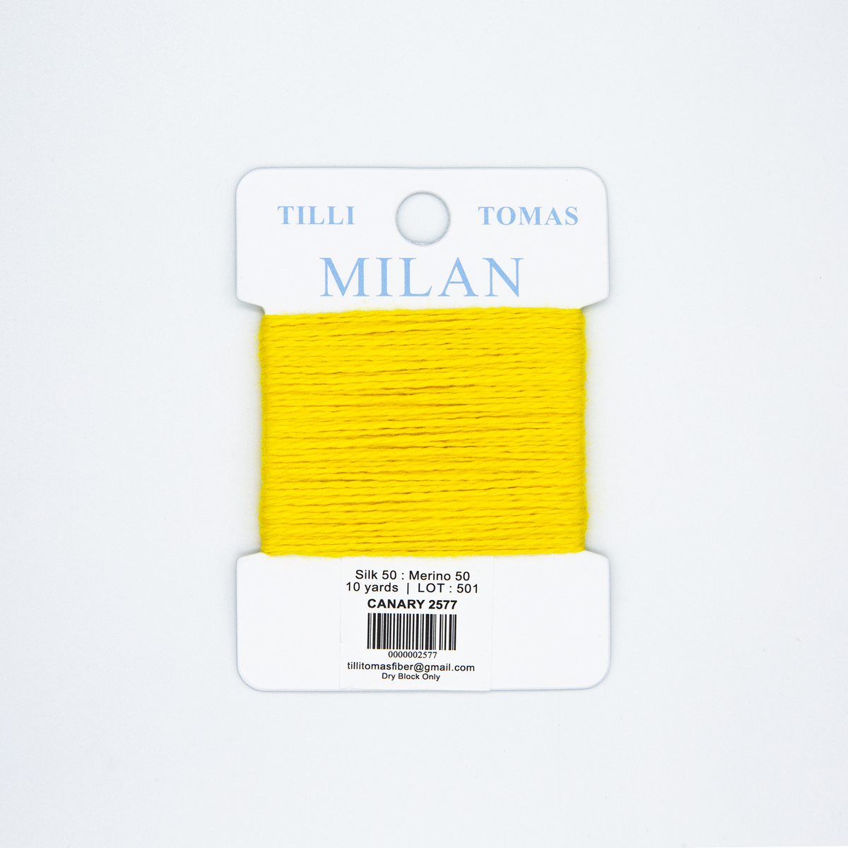 Milan Card - Canary 2577