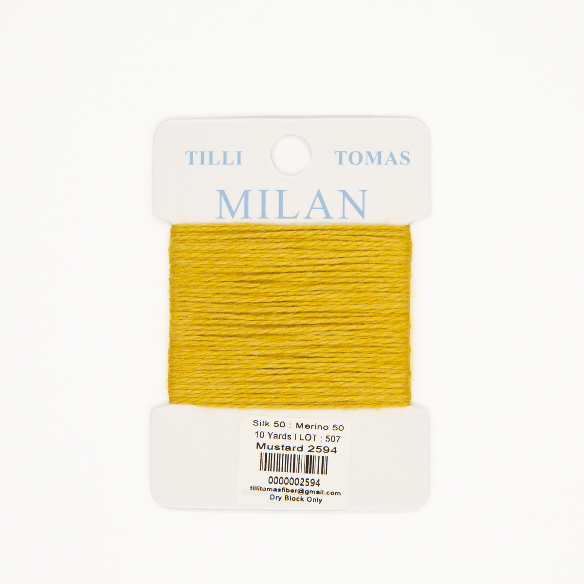 Milan Card - Mustard 2594