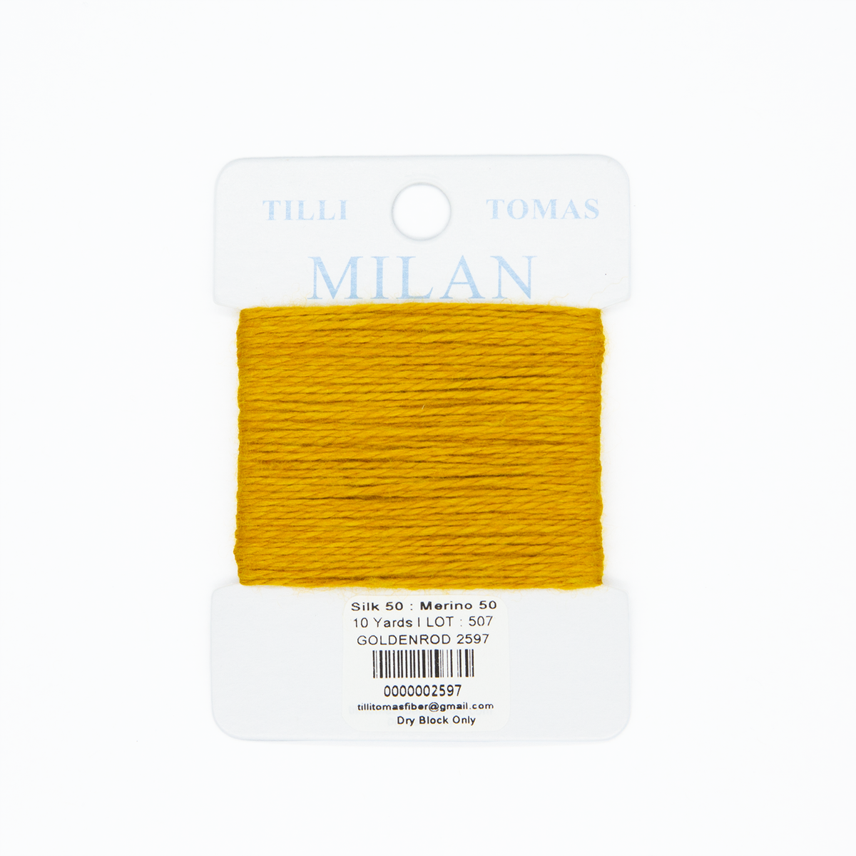 Milan Card - Goldenrod 2597