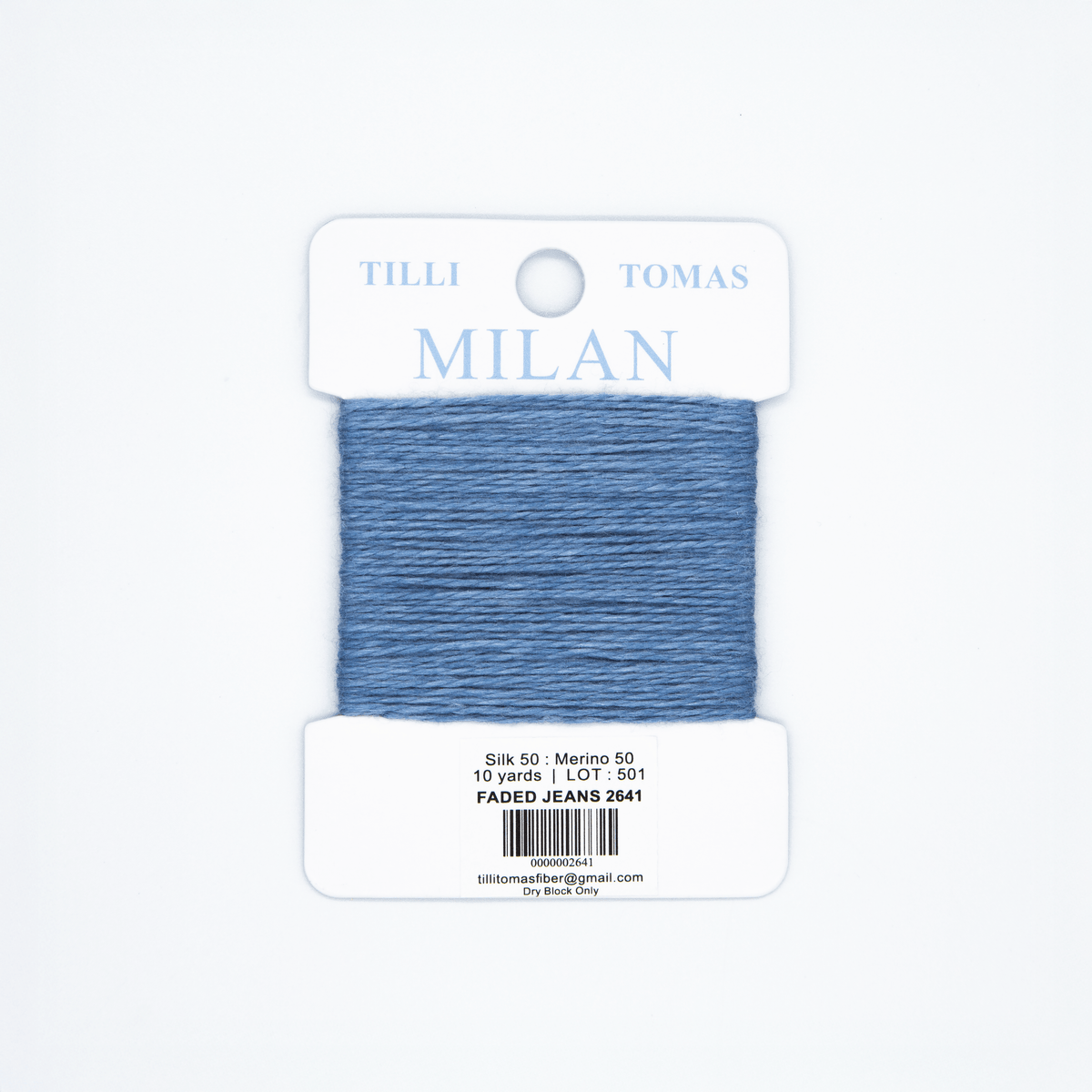 Milan Card - Faded Jeans 2641