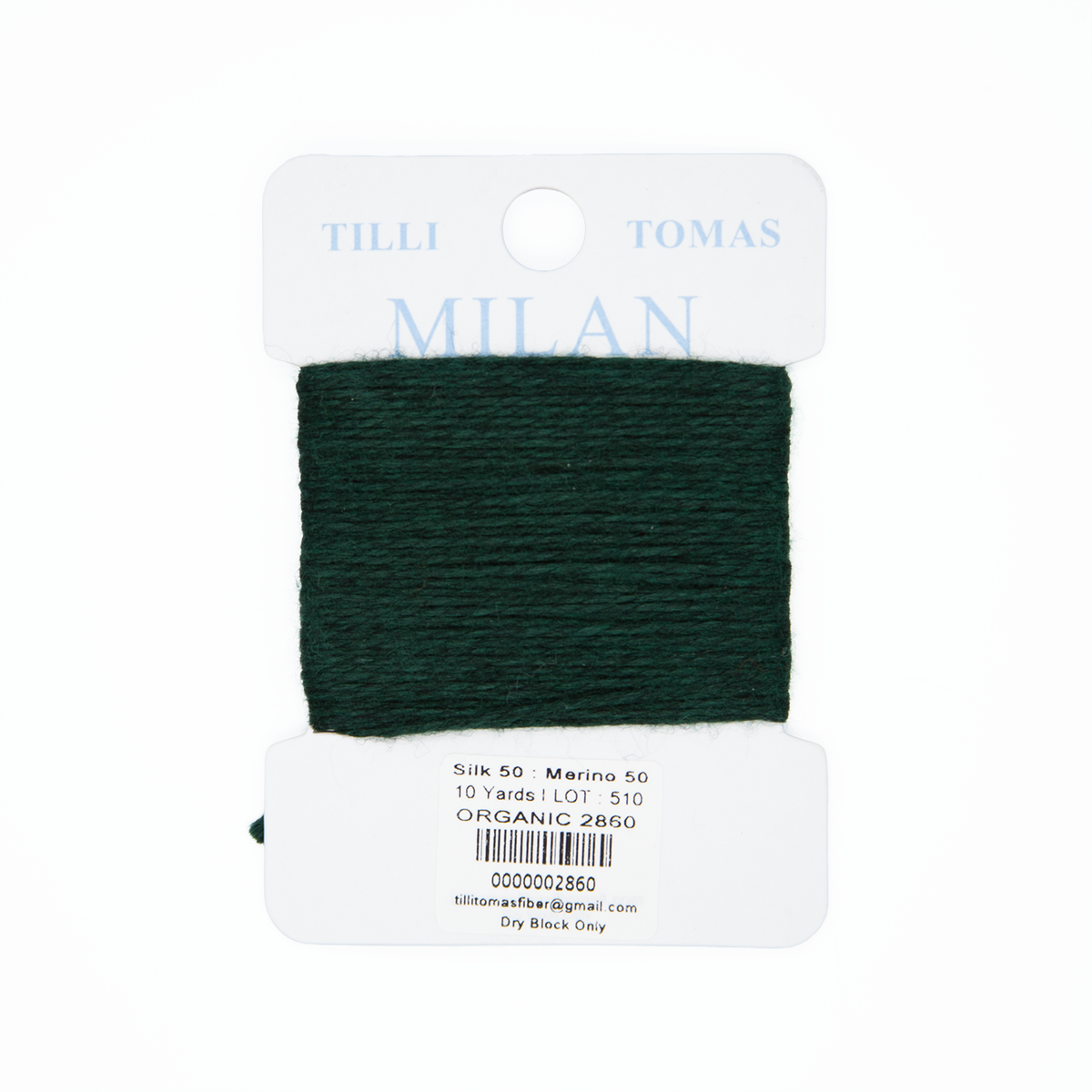 Milan Card - Organic 2860