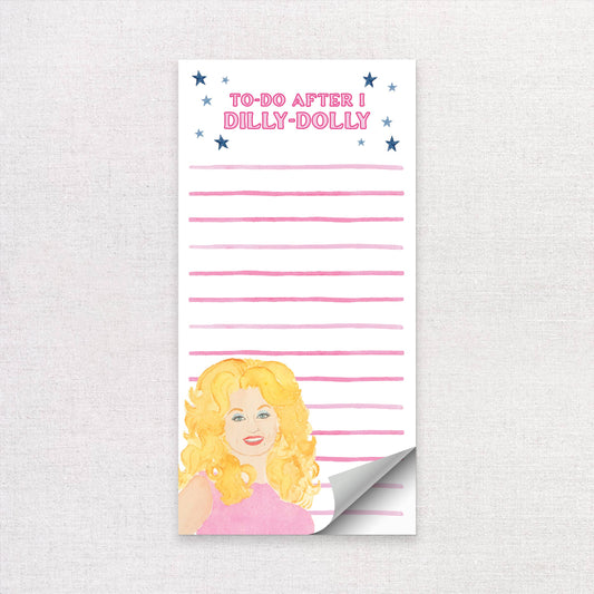 To-Do after Dilly-Dolly Notepad