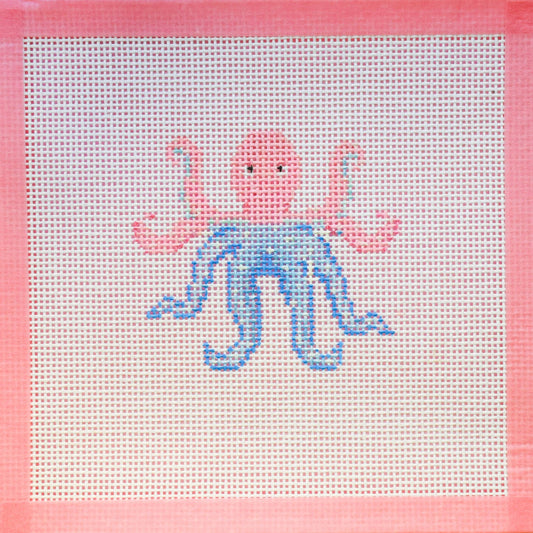 Glitter Octopus Canvas