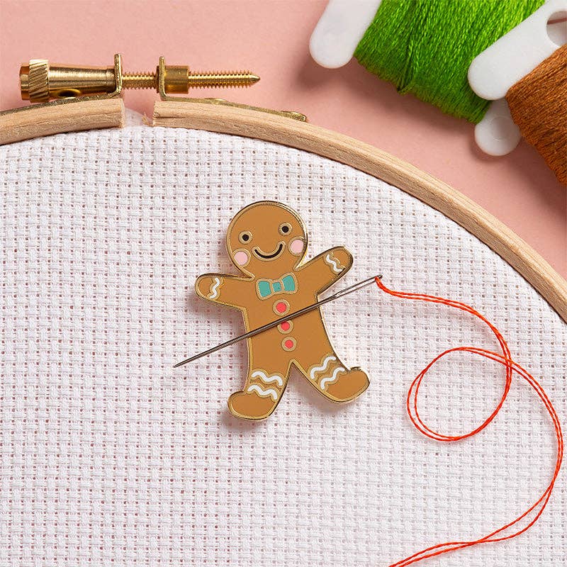Gingerbread Needle Minder