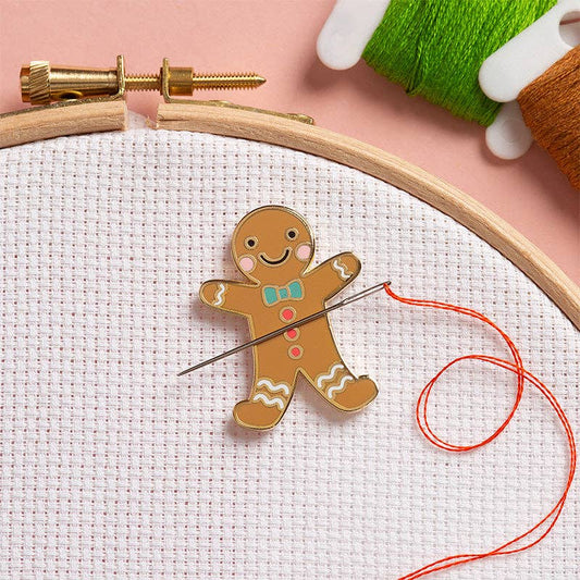 Gingerbread Needle Minder