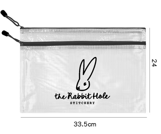 The Double Zipper Project Pouch
