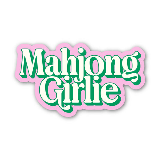 Mahjong Girlie Sticker