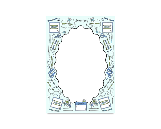 Stitch List Needlepoint Notepad