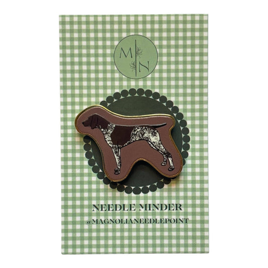 Brown German Shorthaired Pointer GSP Needle Minder