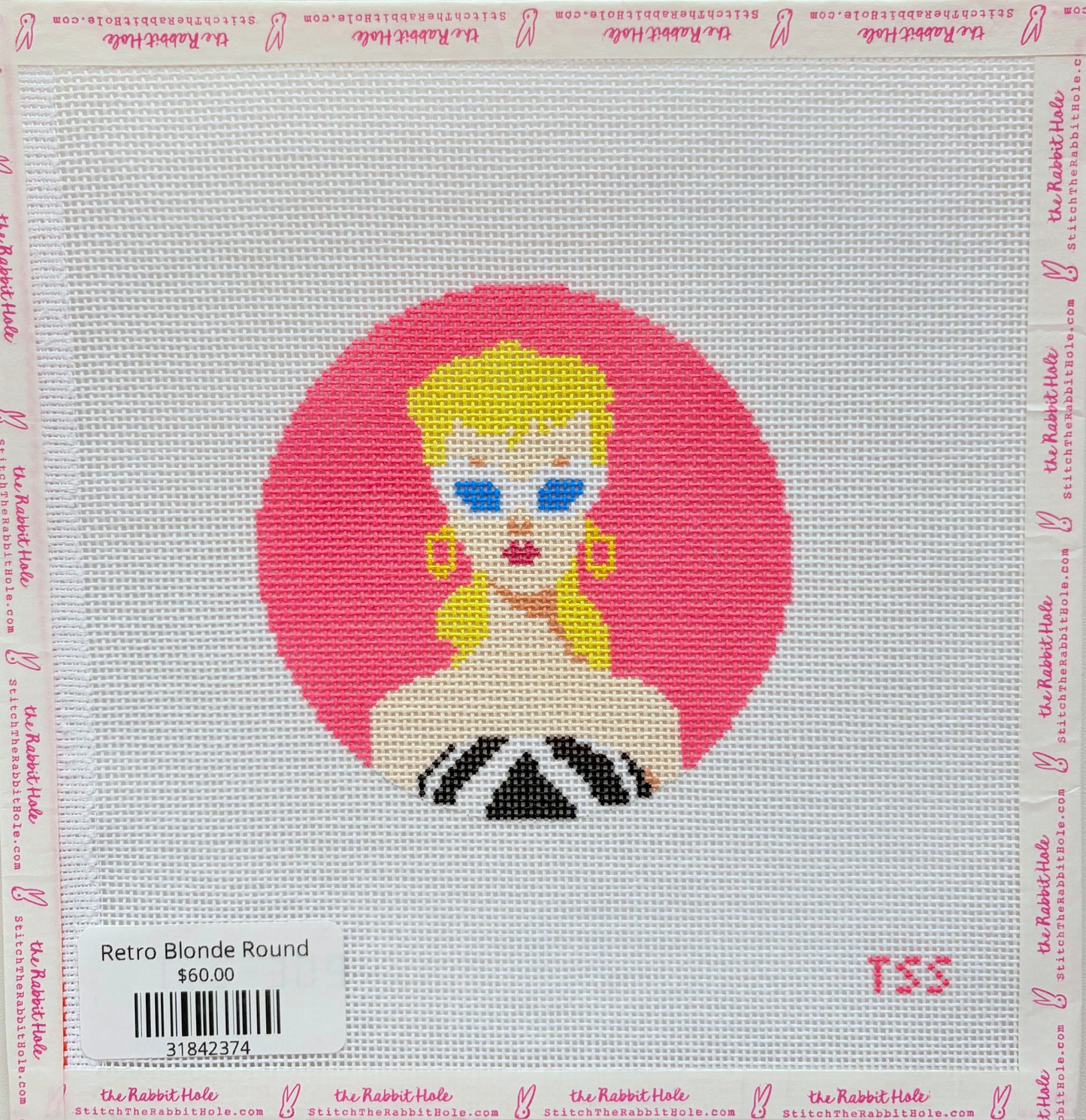 Retro Blonde Round