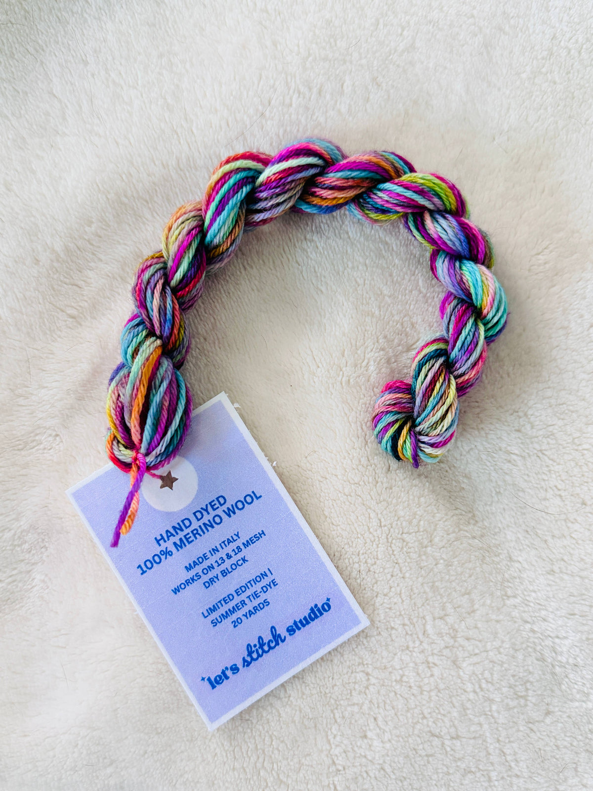 CONFETTI: SUMMER TIE-DYE / 10 yard skeins