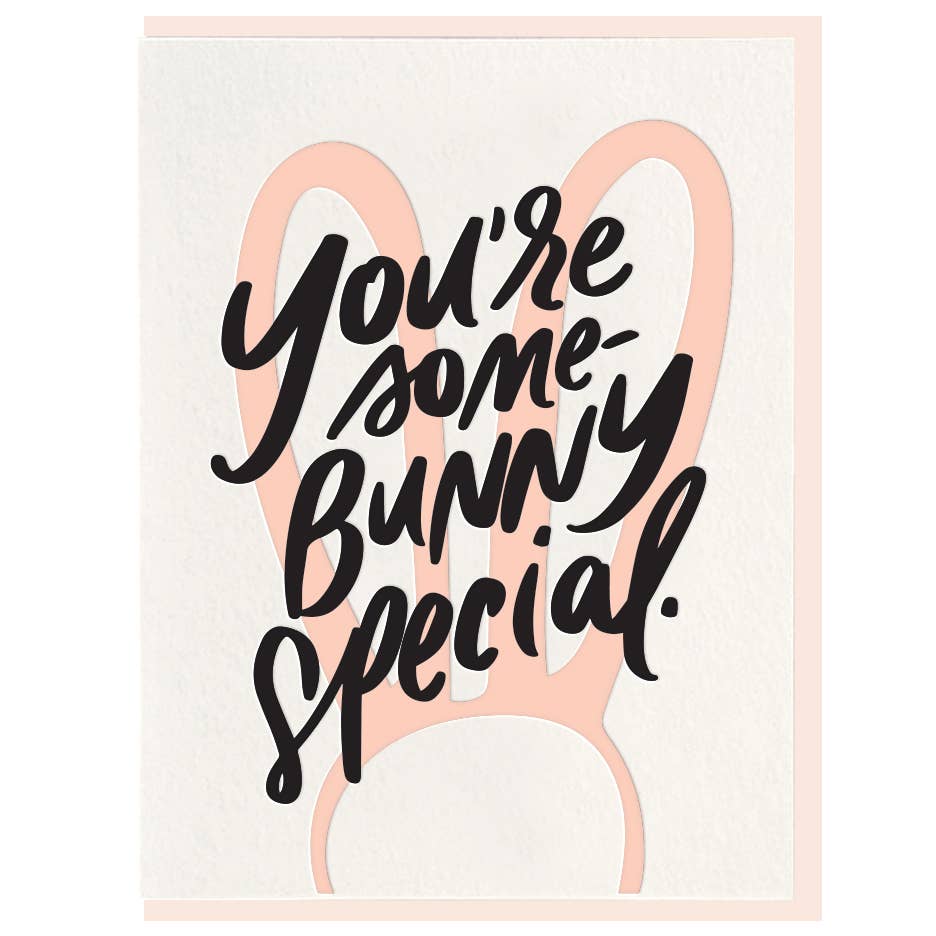 Some-Bunny Greeting Card