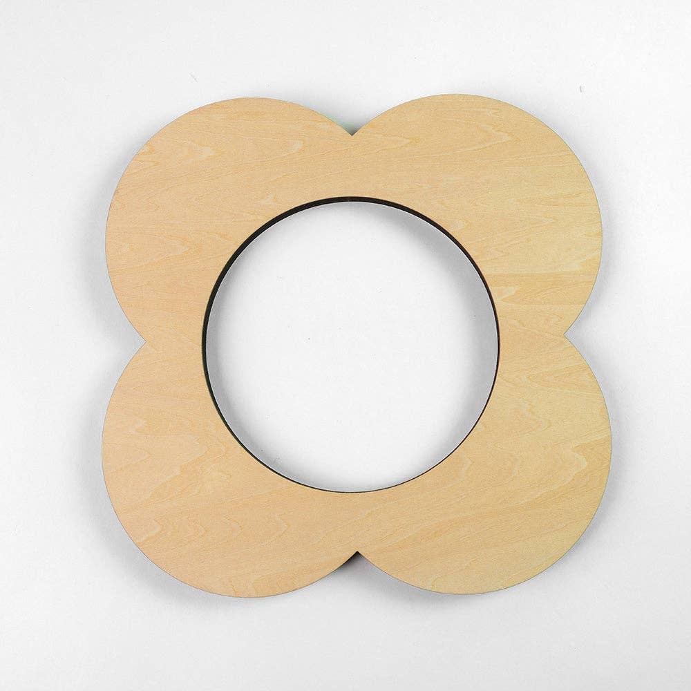 Mod Flower Needlepoint Stretcher Frame