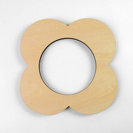 Mod Flower Needlepoint Stretcher Frame