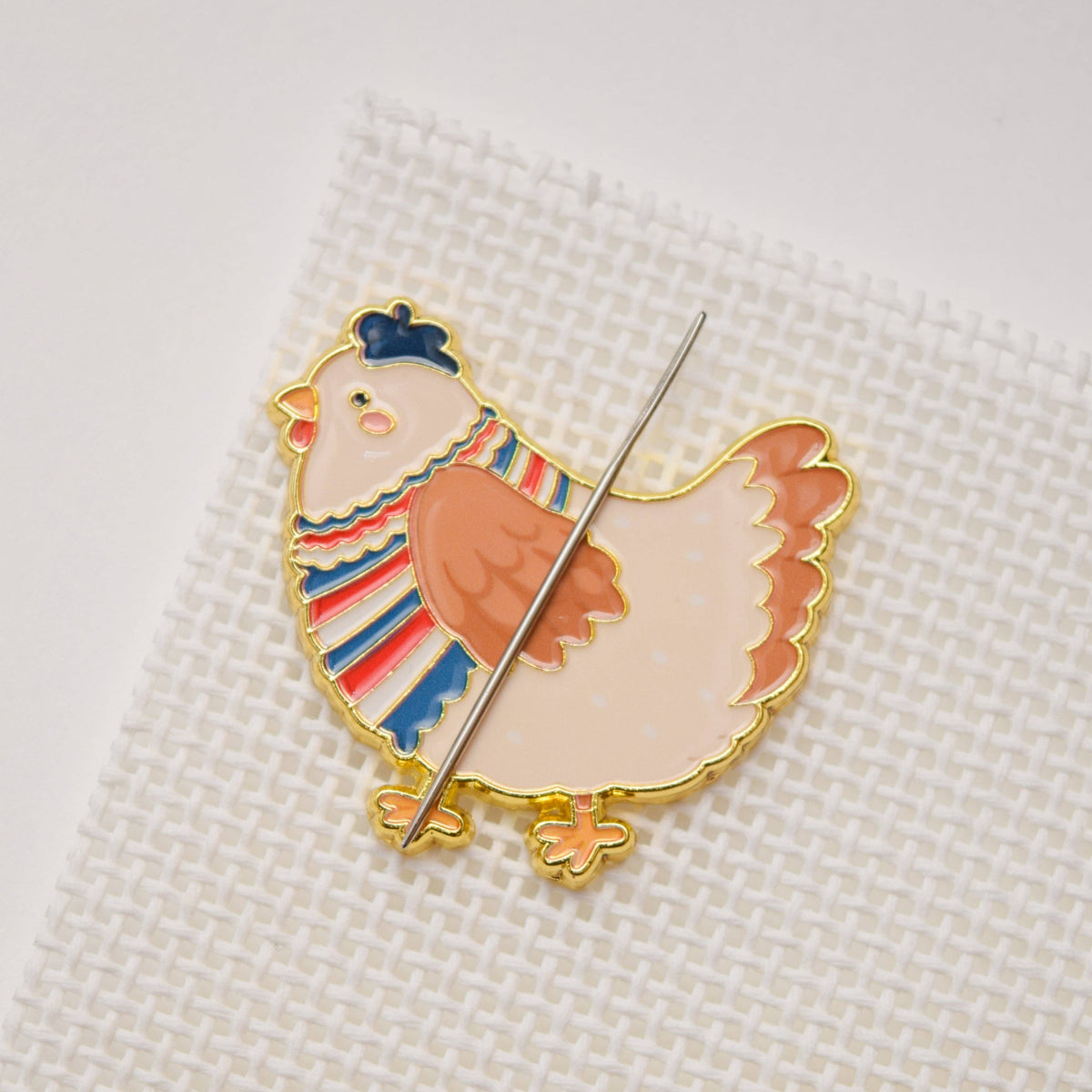 French Hen Needle Minder