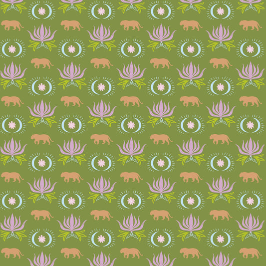 Moon Tiger Double-Sided Mahjong Mat